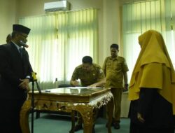 DUA PEJABAT ADIMINISTRATOR, DI LANTIK