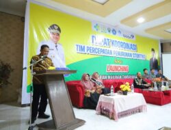 Buka Rakor Tim Percepatan Penurunan Stunting Sekaligus PMT, Ini Pesan Pj. Bupati Asra