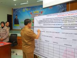 Pj. Bupati Aceh Tamiang Drs, Asra Buka Rembuk Stunting