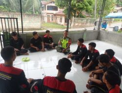 Pererat Jalinan Ukhuwah Insaniyah, Babinsa Komsos dengan Santri Al-Hidayah