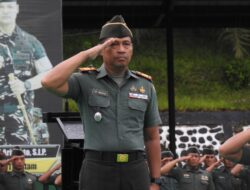 Kodim 0117 Aceh Tamiang Laksanakan Upacara Hari Senin 