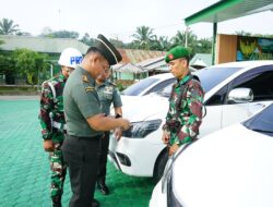 Pimpin Apel Pengecekan dan Pemeriksaan Kendaraan Dinas, Ini Pesan Dandim 0117 Aceh Tamiang