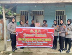 Bakti Sosial “Ramadhan Berkah” Polwan Polres Aceh Tamiang