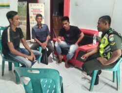 Serda Sudarto Komsos Bersama Pemuda Desa Binaan, Ini Pesannya