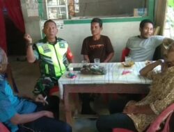Babinsa Desa Tanah Terban Gelar Komsos dengan Warga Binaan