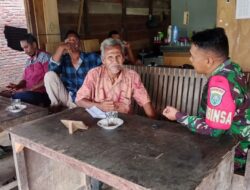 Melalui Komsos, Babinsa Koramil 06/Manyak Payed Ciptakan Keakraban Dengan Warga Binaan