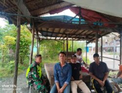 Serma Triyono Komsos Bersama Para Pemuda Di Wilayah Binaan