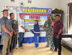 Babinsa Dampingi Penyaluran Bantuan Langsung Tunai Dana Desa