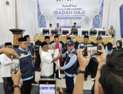 Wakil Bupati Aceh Tamiang Ismail, SE.I Lepas Jamaah Calon Haji Kloter 7 Aceh