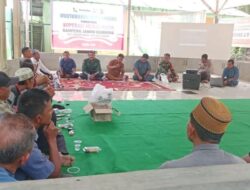 Babinsa Bersama Tiga Pilar Hadiri Rapat Pembentukan Ketua dan Anggota Koperasi Merah Putih Syariah