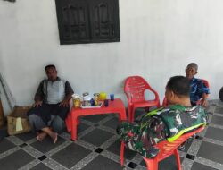 Sertu Sugianto Anjangsana Ke Rumah Warga Binaan