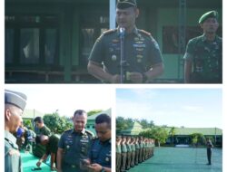 Dandim 0117/Aceh Tamiang Pimpin Apel Luar Biasa Prajurit Dan PNS