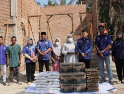 Rumah Ponindi Terbakar, Ricky Anthony Hadir Bawa Bantuan