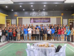 Pererat Silaturahmi, Kapolres Aceh Tamiang Ngopi Bareng Bersama Insan Pers