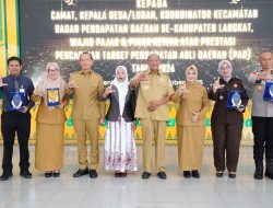 PAD Langkat 2024 Over Target, Syah Afandin Beri Penghargaan kepada Penggerak Pajak Daerah