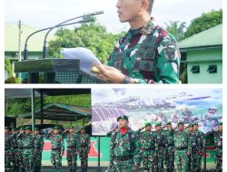 Tegakkan Disiplin Dan Soliditas, Dandim 0117/Aceh Tamiang Sampaikan Amanat Panglima TNI Saat Upacara Bendera 17-an,