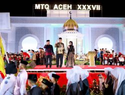 PARLEMENTARIA: Ketua DPRK Aceh Tamiang, Fadlon, SH, Hadiri Pembukaan MTQ ke-37 di Pidie Jaya