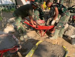 Jembatan Gantung Perintis Garuda Mulai Memasuki Pengecoran Tiang Penahan Jembatan Gantung