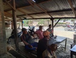 Babinsa Koramil 09/Banda Mulia Melaksanakan Komsos Fan Imbau Warga Bersihkan Lingkungan Pasca Banjir