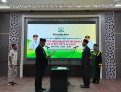 Bupati Armia Lantik Direktur PDAM Aceh Tamiang
