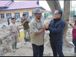 Bupati Aceh Tamiang dan Wamendagri Tinjau Kantor Pemerintahan Pasca Pembersihan Praja IPDN