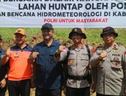 Tinjau Pematangan Lahan Huntap untuk Warga Korban Bencana, Bupati Armia: Terima Kasih Bapak Kapolri