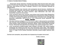 Sinergi Pusat dan Daerah, Kebijakan Pemanfaatan Kayu Sisa Banjir Dukung Pemulihan Aceh Tamiang