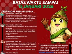 Pendataan Kerusakan Rumah Aceh Tamiang Paling Lambat 15 Januari
