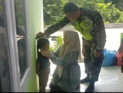 Pendampingan Posyandu, Wujud Kepedulian Babinsa Terhadap Kualitas Kesehatan Masyarakat