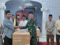 Perkuat Silaturahmi Dandim 0117/Aceh Tamiang Bersama Wakil Bupati Gelar Safari Ramadhan Di Sekerak Kanan