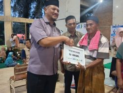 Bupati Aceh Tamiang Salurkan Bantuan Tunai Rp1 Juta untuk 519 KK Terdampak Bencana