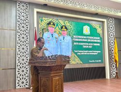 Plt. Sekda Aceh Tamiang Buka Musrenbang RKPD 2027, Fokus Pemulihan Pascabencana dan Build Back Better