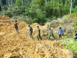Dansatgas TMMD Reguler Ke- 128 Tinjau Pembukaan Jalan, Harapkan Manfaat Bagi Masyarakat