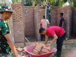 Pembangunan MCK TMMD Kodim 0117/Aceh Tamiang Terus Dikebut, Warga Segera Nikmati Fasilitas Layak