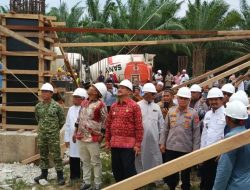 Dandim 0117/Aceh Tamiang Hadiri Acara Ground Breaking Mesjid Agung Kabupaten Aceh Tamiang