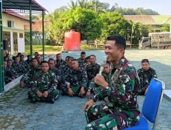 Jam Komandan, Dandim Aceh Tamiang Tegaskan Prajurit Jauhi Narkoba Dan Jaga Kehormatan Satuan