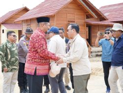 Bupati Aceh Tamiang Dampingi Wamen PKP Tinjau Hunian Tetap di Kampung Simpang Kanan