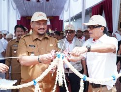 Bupati Aceh Tamiang Resmikan Huntara Karyawan PT. PPP dan PT. Sri Kuala