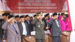 Dandim 0117/Aceh Tamiang Ikuti Upacara Hari Lahir Pancasila 2026