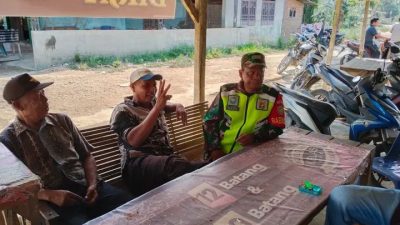 Melalui Komsos Babinsa Tingkatkan Silaturahmi Dan Kepedulian Sosial Masyarakat