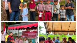 Revitalisasi Nilai-nilai Kepahlawanan Tuanku Panglima Polem IX, Himapol USK dan DPW JASA Aceh Besar Santuni Anak Yatim