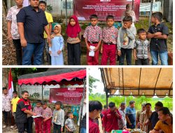 Revitalisasi Nilai-nilai Kepahlawanan Tuanku Panglima Polem IX, Himapol USK dan DPW JASA Aceh Besar Santuni Anak Yatim