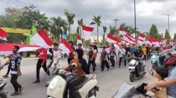 PETA, LSM dan OKP Aceh Tamiang Semarakkan HUT ke-81 RI dengan Pemasangan Bendera dan Parade Merah Putih