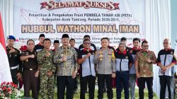 Hadiri Pelantikan PETA, Bupati Armia Pahmi: Cinta Tanah Air Harus Diwujudkan Dengan Aksi Nyata