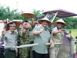 Bangkit Pascabencana, Pemkab Aceh Tamiang Bersama Kementan dan Satgas PRR Pusat Gelar Panen Raya di Paya Meta